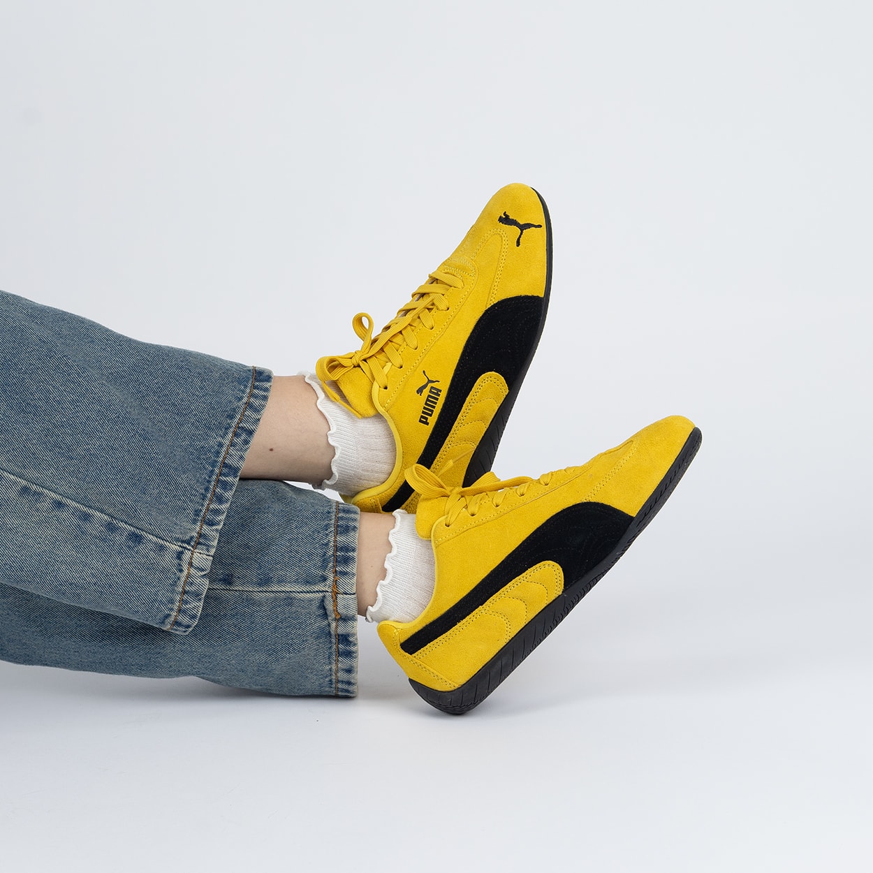 Tênis Puma Speedcat OG Pele Yellow Black 398846-19