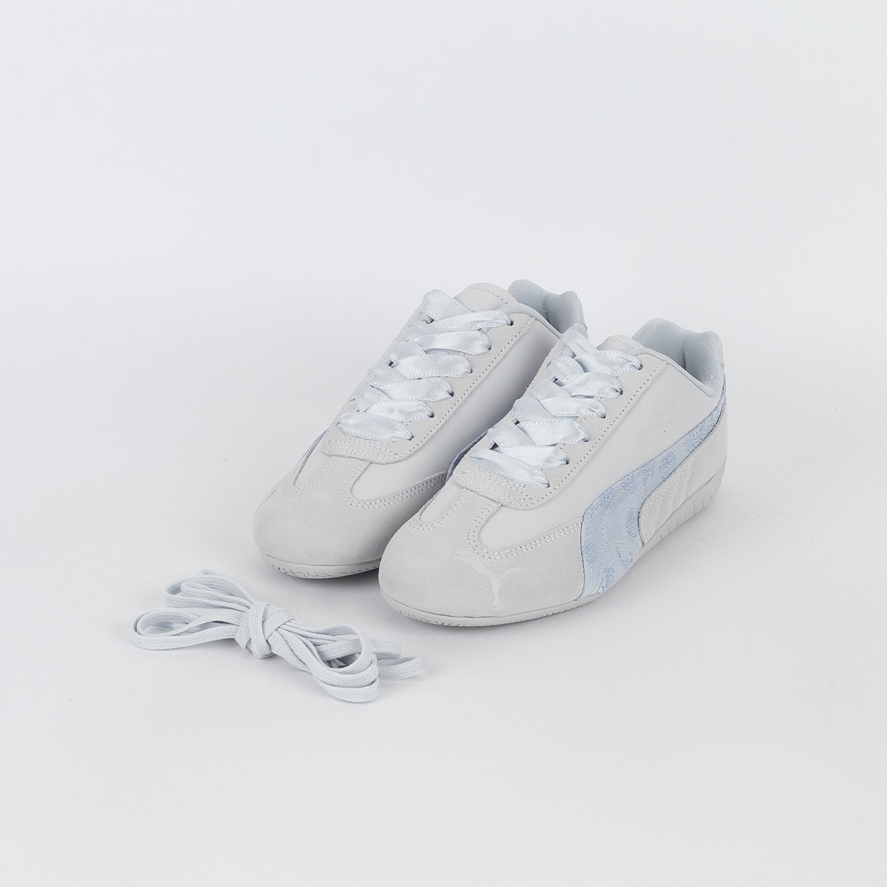 【@sayatanlda】txt Tênis Puma Speedcat Seoul Silver Mist Haute Tropic 403809-01