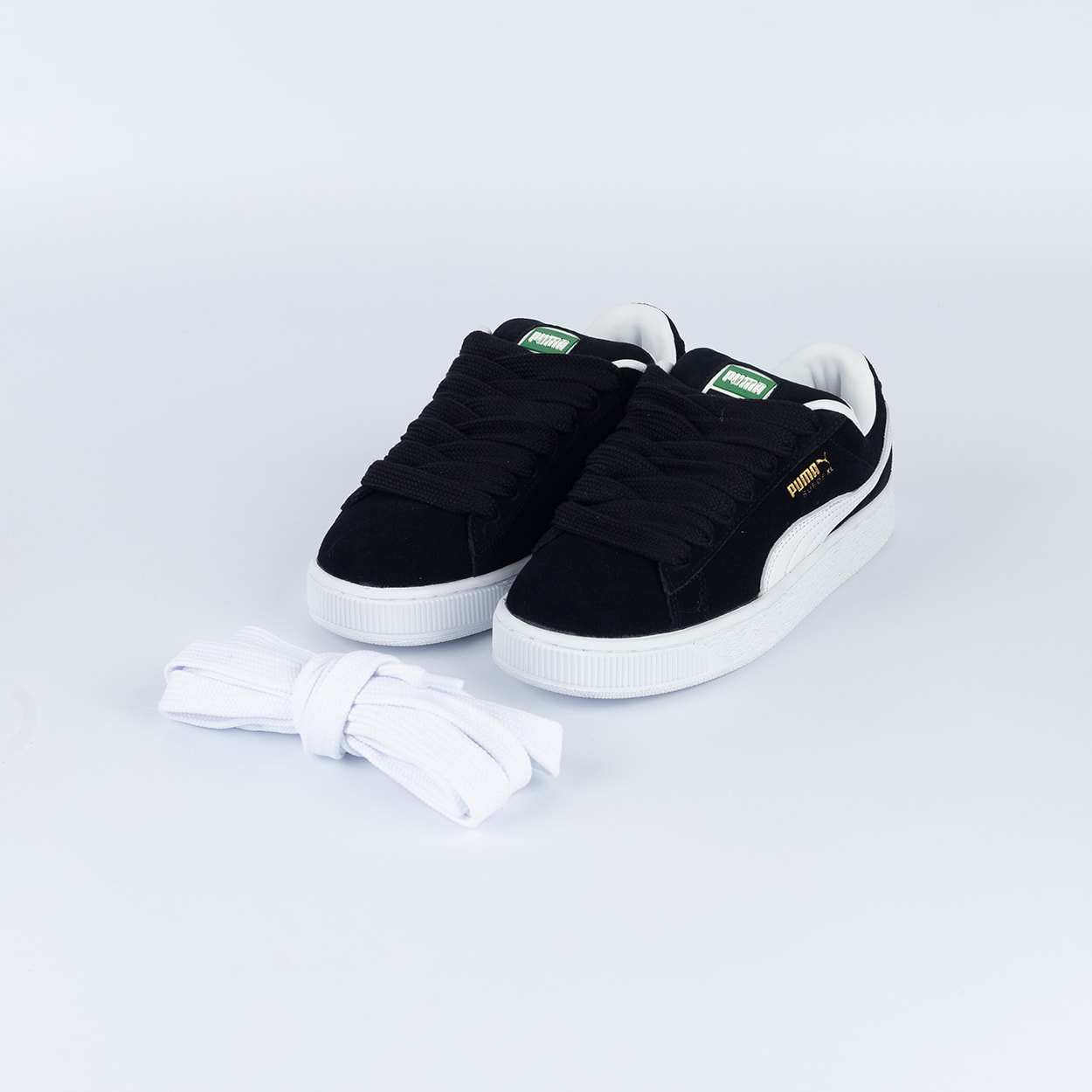 Tênis Puma Suede XL Black White 395205-02