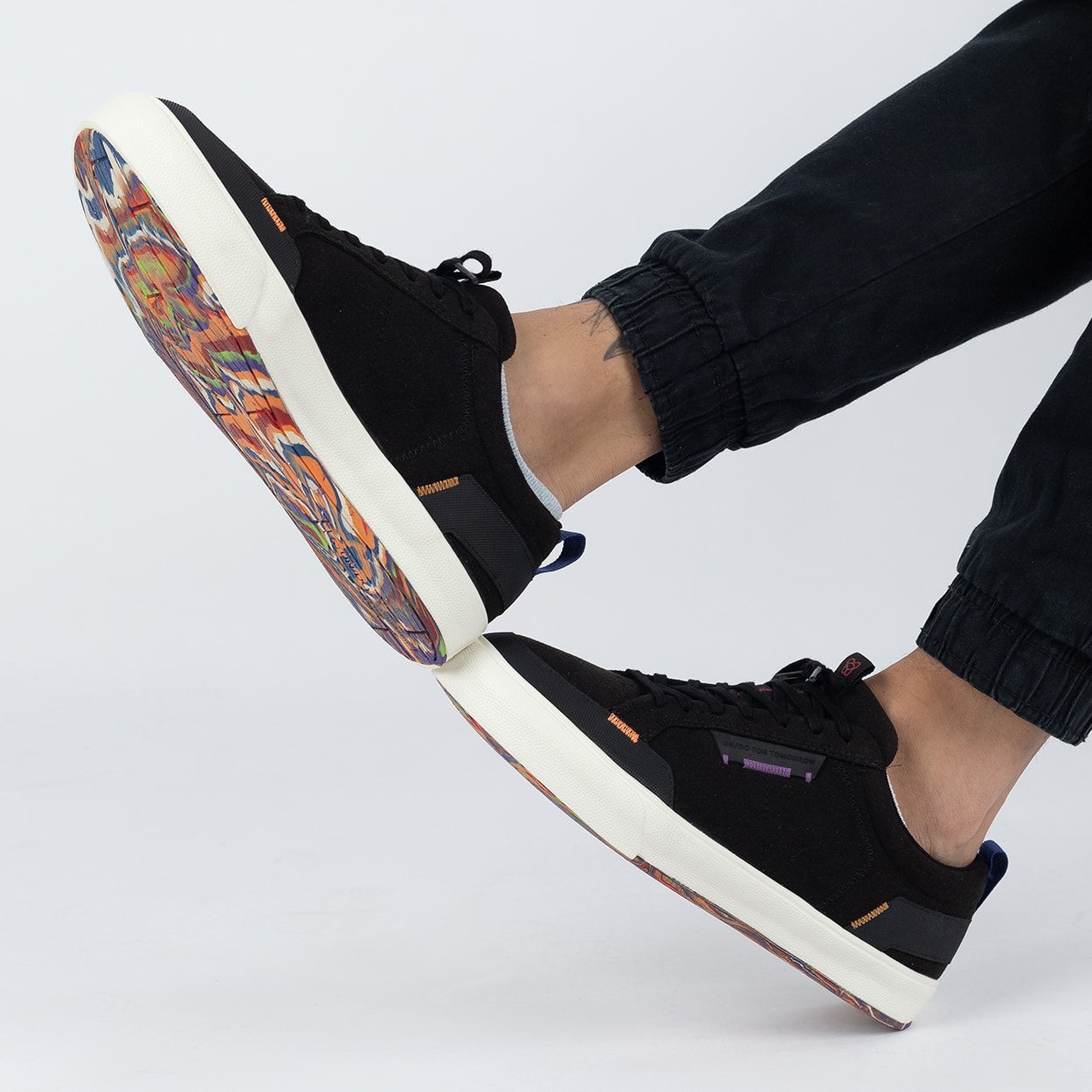 Tênis Undo Nuven 2.1 Black Rainbow PMUFT001002