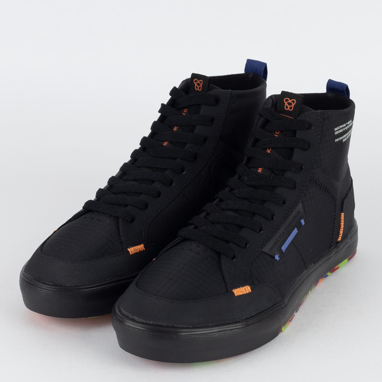 Tênis Undo Nuven 2.1 High Black Bird PMUFT008002