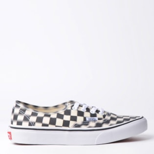 Tênis Vans Authentic Blur Check Black Classic White VNBA38EMVJMP Tênis Vans Authentic Blur Check Black Classic White VNBA38EMVJMP