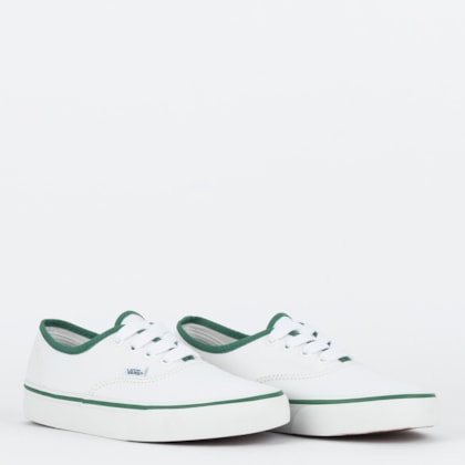 Tênis Vans Authentic Canvas Pop White Green VN0A2Z3ZWGR