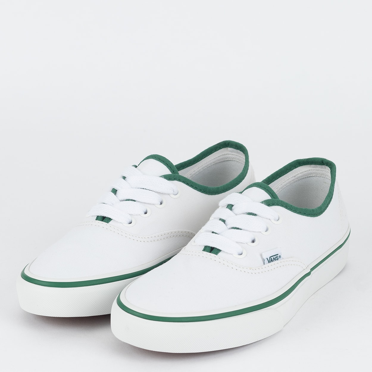 Tênis Vans Authentic Canvas Pop White Green VN0A2Z3ZWGR