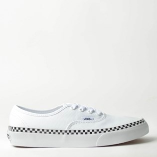 Tênis Vans Authentic Check Foxing True White True White VNBA38EMVJUP Tênis Vans Authentic Check Foxing True White True White VNBA38EMVJUP