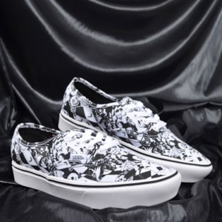 Tênis Vans Authentic Comfycush The Nightmare Before Christimas Multi Checker Nightmare VN0A3WM7TE1 Tênis Vans Authentic Comfycush The Nightmare Before Christimas Multi Checker Nightmare VN0A3WM7TE1