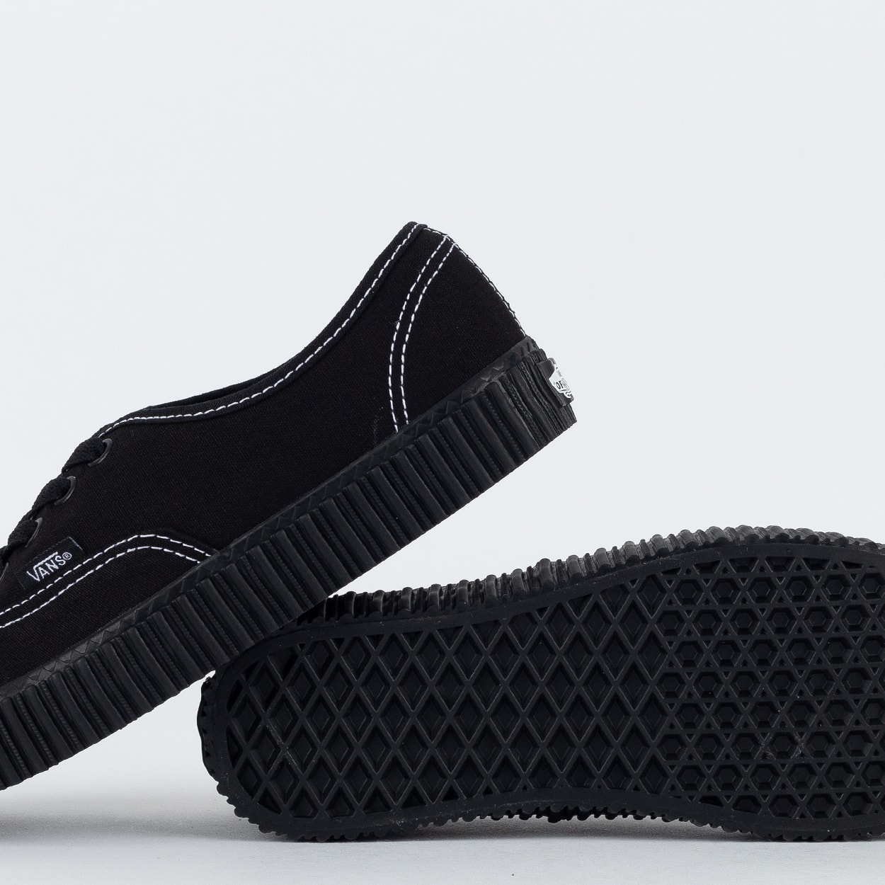 ☆VANS☆ Authentic Creeper Grunge Core Black VN000CR2BLK1 Vans Authentic Creeper Grunge Core Black Shoes | Zumiez