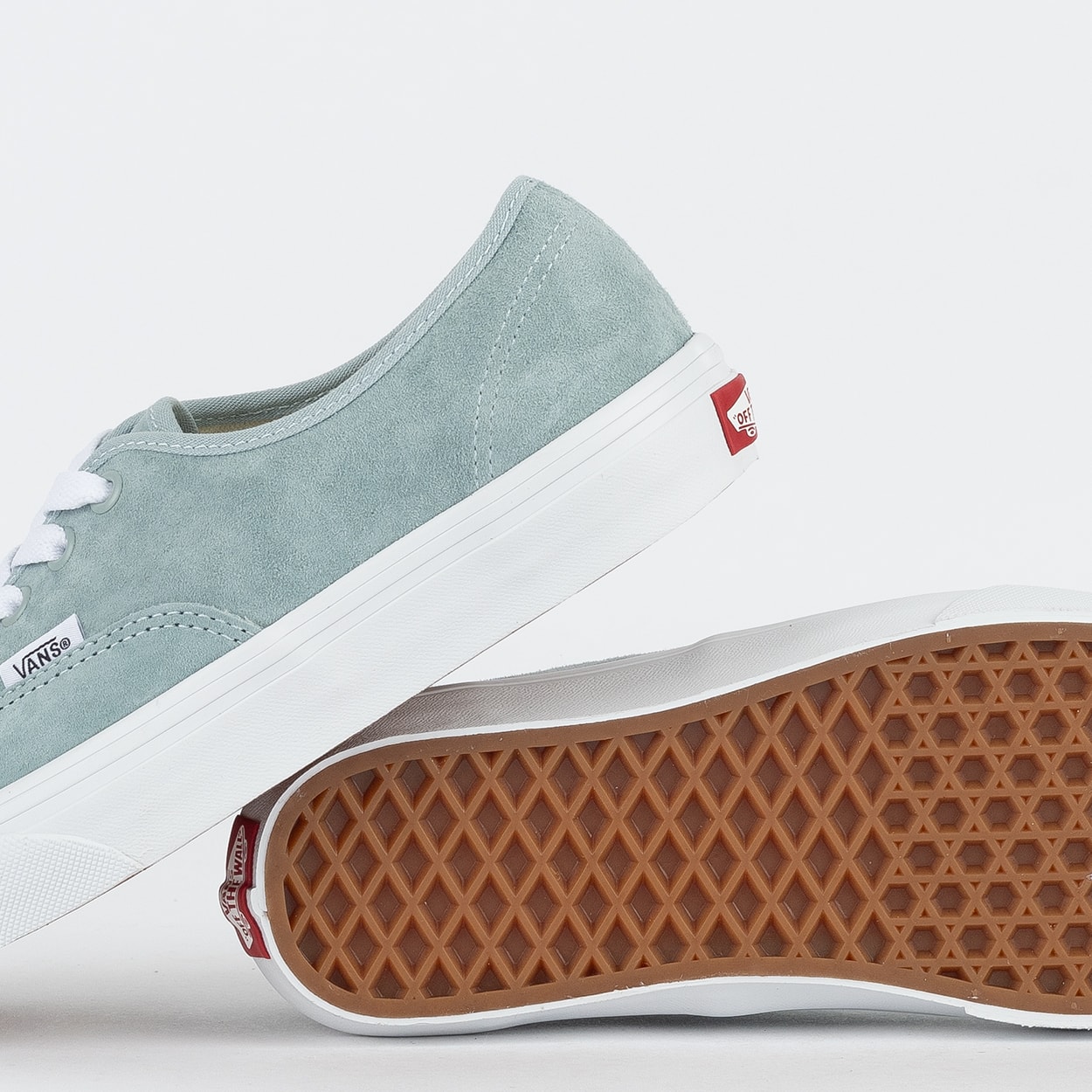 スニーカー ^VANS^ Authentic Pig Suede Grey Mist VN000CRTM8I1 Authentic 'Pig Suede Grey Mist' - Vans - VN000CRTM8I - grey