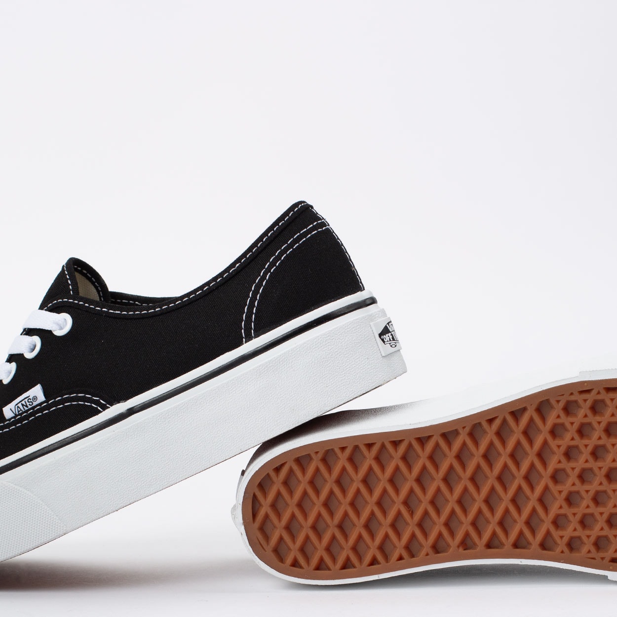 Tênis vans authentic platform sales preto