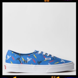 Tênis Vans Authentic Vivienne Westwood Thunderbolt Orbs True White VN0A2Z5IV7C Tênis Vans Authentic Vivienne Westwood Thunderbolt Orbs True White VN0A2Z5IV7C