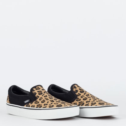 Tênis Vans Classic Slip-On Animalier Black VN0A2Z41CJJ