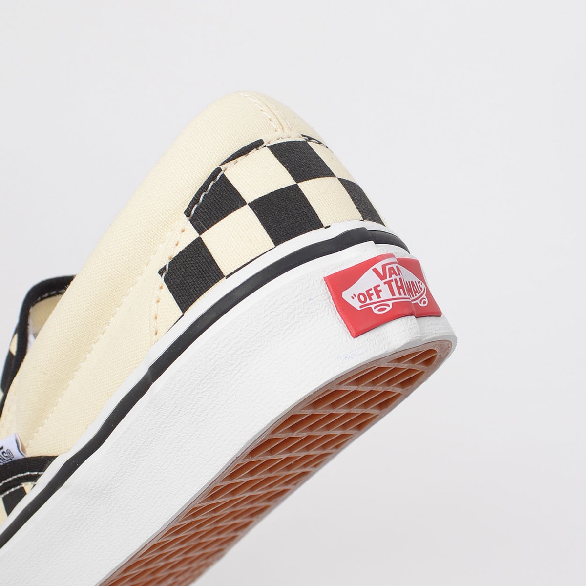 vans slip on cap checkerboard black