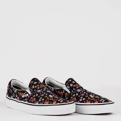 Tênis Vans Classic Slip On Floral Covered Ditsy True White VN0A33TB9HS