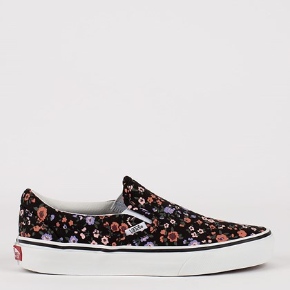 Tênis Vans Classic Slip On Floral Covered Ditsy True White VN0A33TB9HS