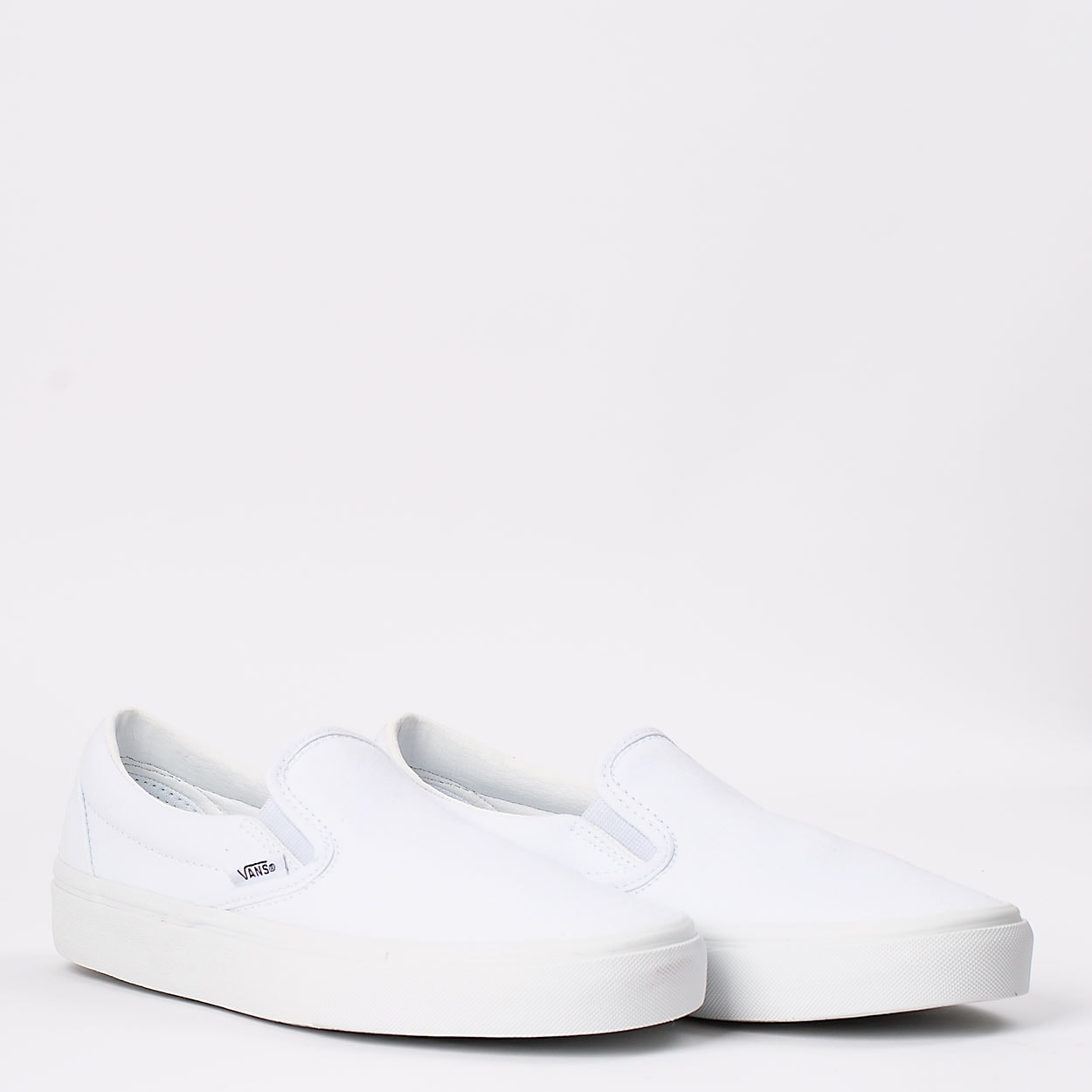 Vans de best sale couro branco