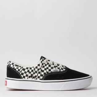 Tênis Vans Comfycush Era Tear Check Black True White VN0A3WM9V9Y Tênis Vans Comfycush Era Tear Check Black True White VN0A3WM9V9Y
