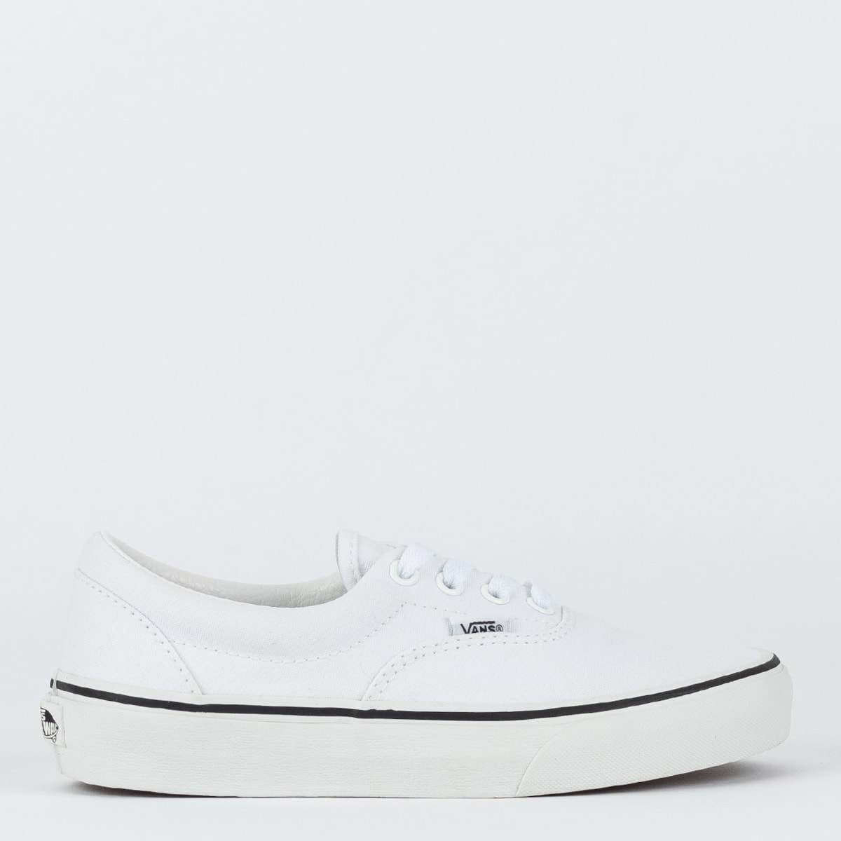 Vans Authentic Vans Era Couro Branco Tênis Vans Era Canvas True
