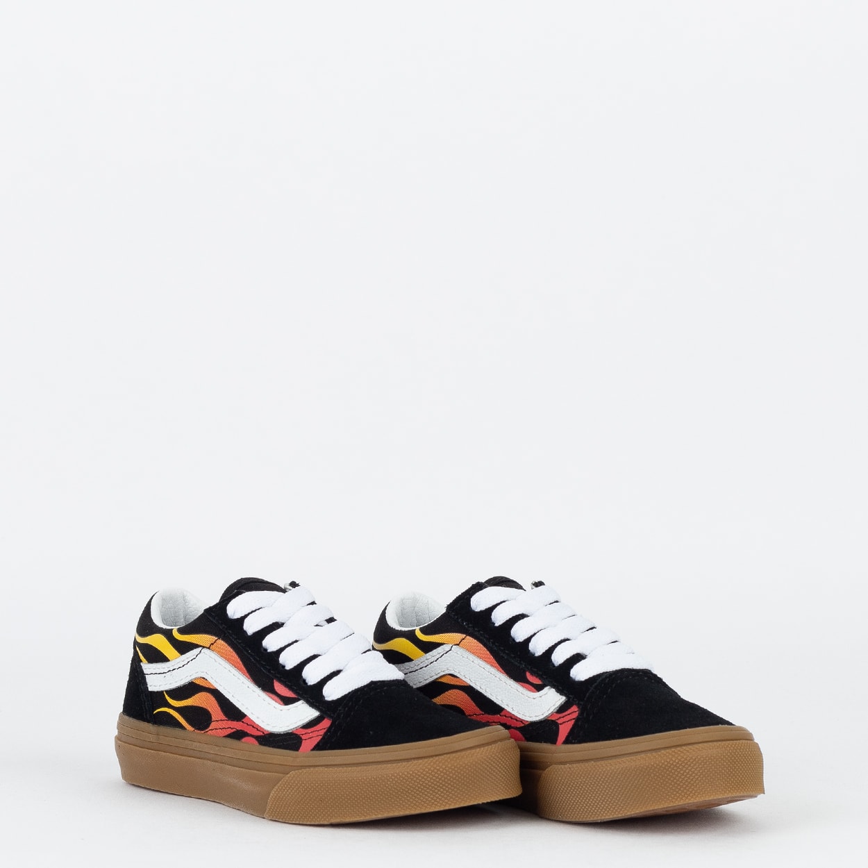 Tênis Vans Kids Old Skool Flame Black Gum VN000CYVB9M