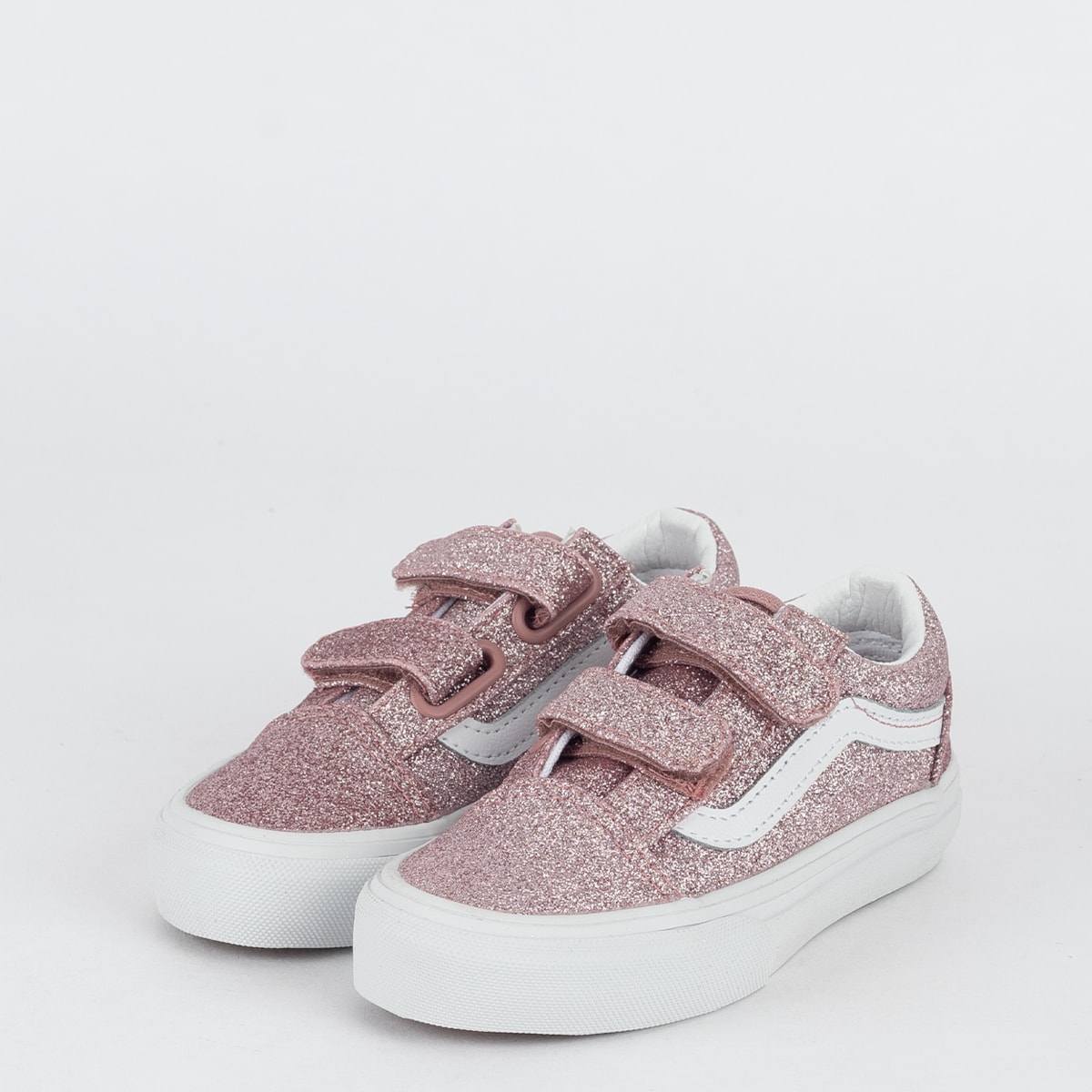 Tênis Vans Kids Old Skool V Glitter Rose Gold VN000CYDFSL