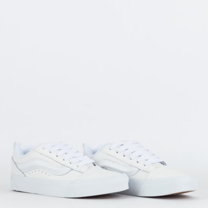 Tênis Vans Knu Skool Leather True White VN0009QCW00