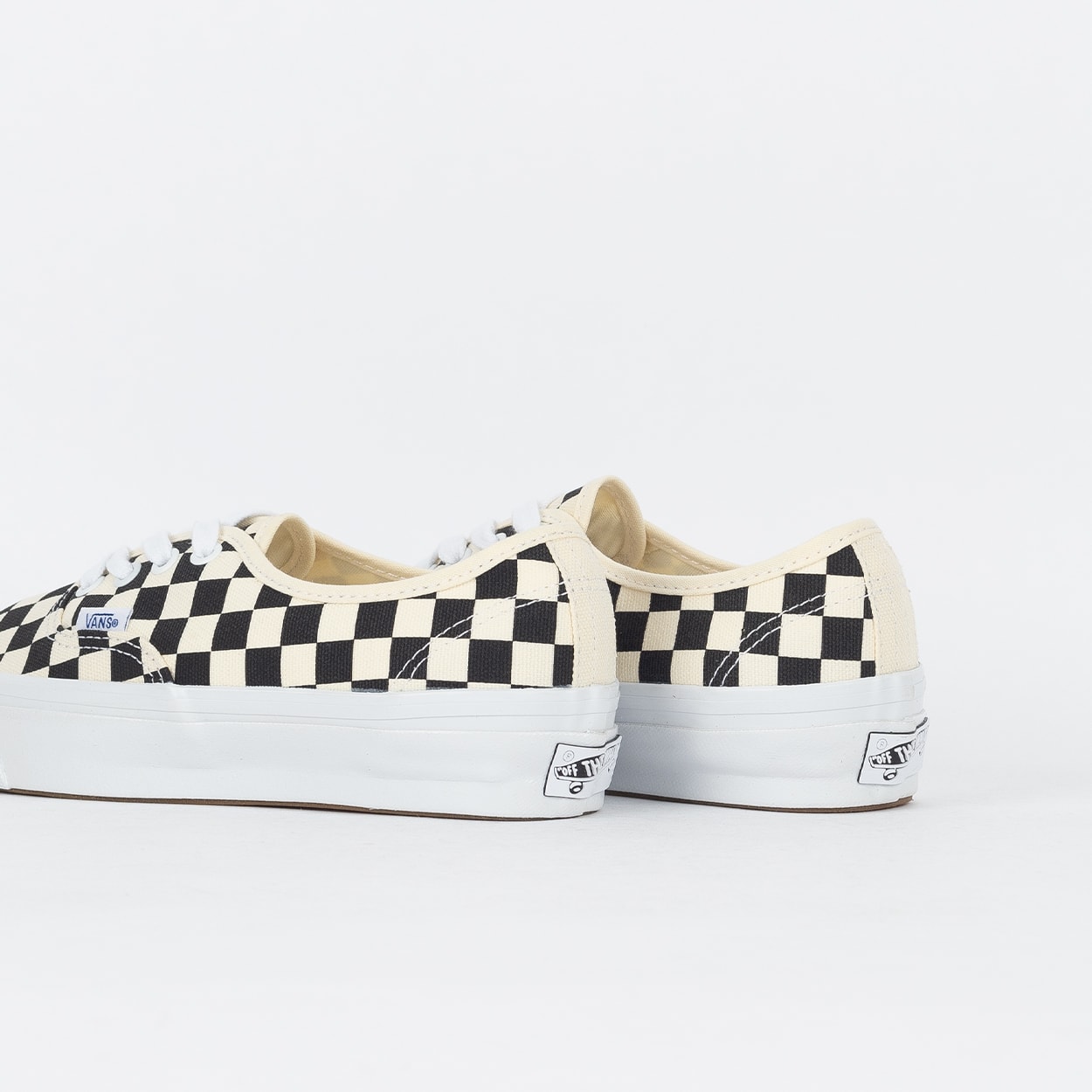 Tênis Vans Lx Authentic Reissue 44 Checkerboard Black Off VN000CQA2BO