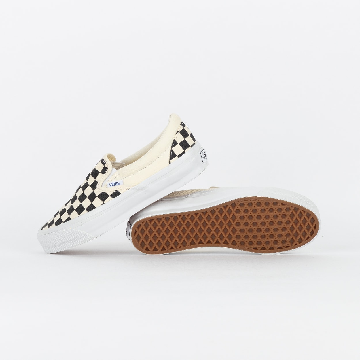 Tênis Vans LX Slip-On Reissue 98 Checkerboard Black Off VN000CSE2BO
