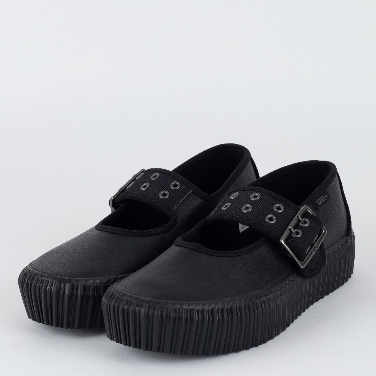 Tênis Vans Mary Jane Creeper Grunge Core Black Leather