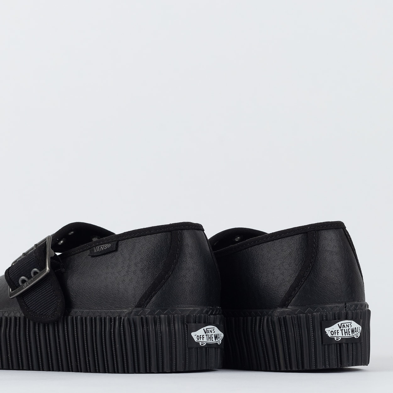 Tênis Vans Mary Jane Creeper Grunge Core Black Leather VN000D07L37