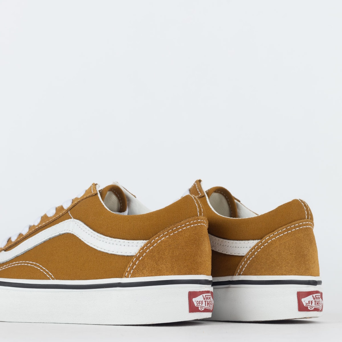 vans brown true white