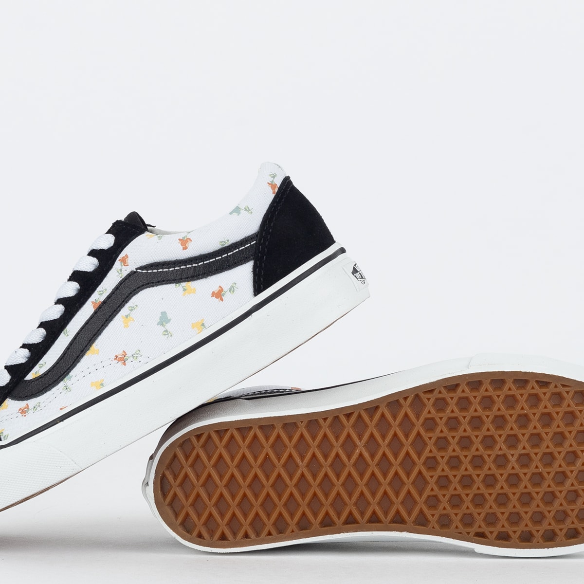 Vans Old Skool Zapatos Tipo Vans Floreados 40 Zapatos Tipo Vans