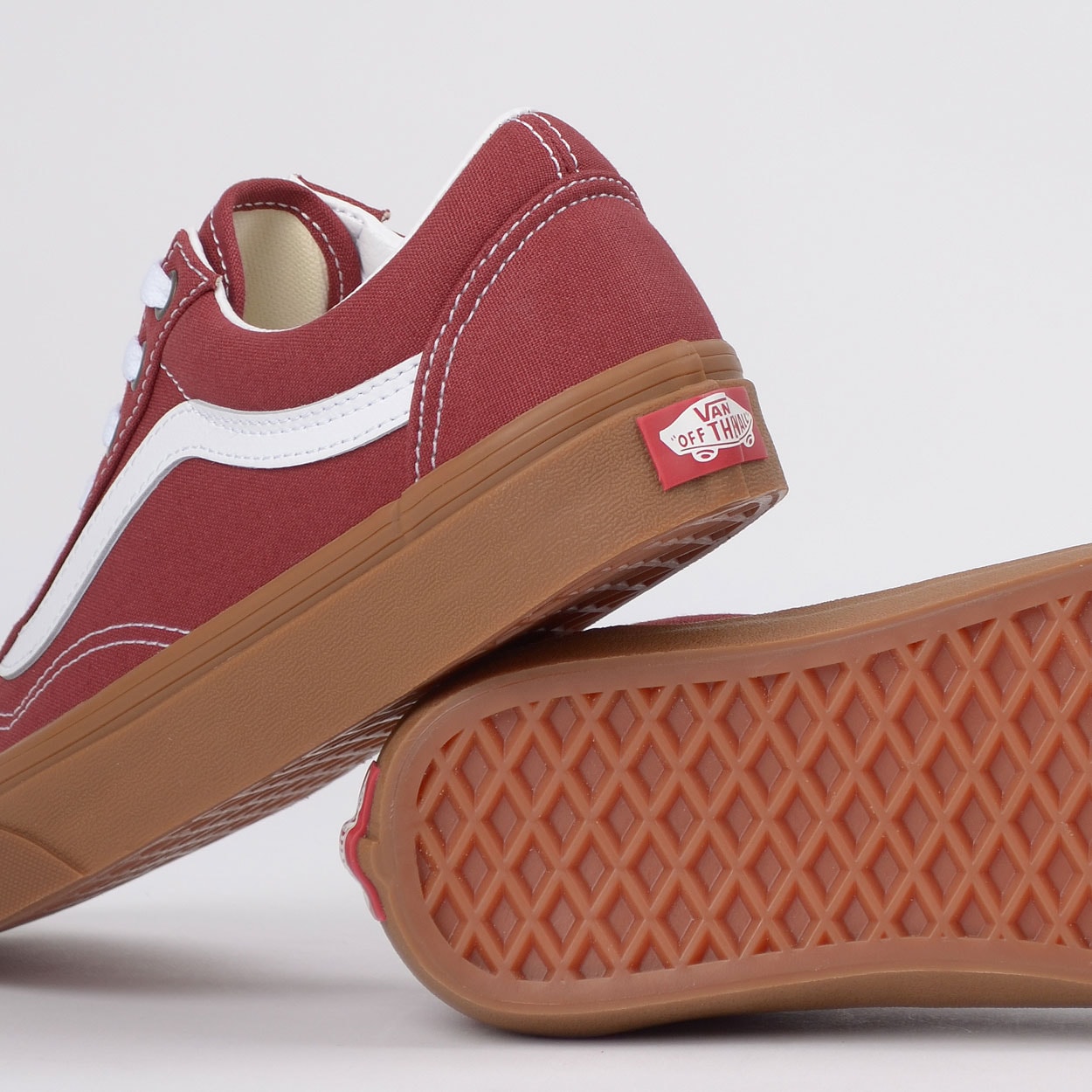 tênis vans old skool gum bumper