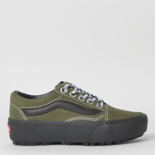 Tênis Vans Old Skool Lug Platform 90S Retro Grape Leaf VN0A3WLXVRYP Tênis Vans Old Skool Lug Platform 90S Retro Grape Leaf VN0A3WLXVRYP