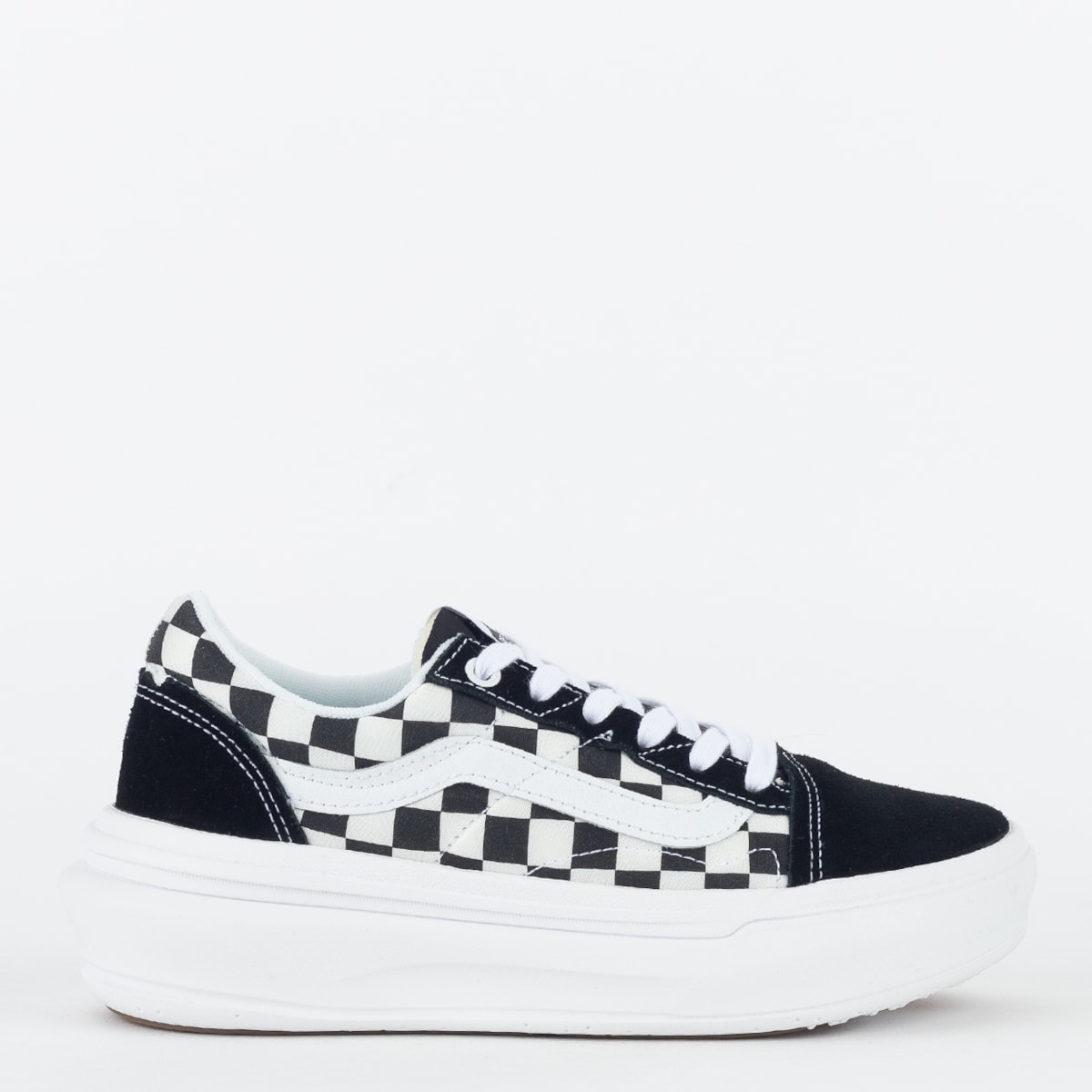 Sneakers Tenis Vans Quadriculado Original Skool Platform