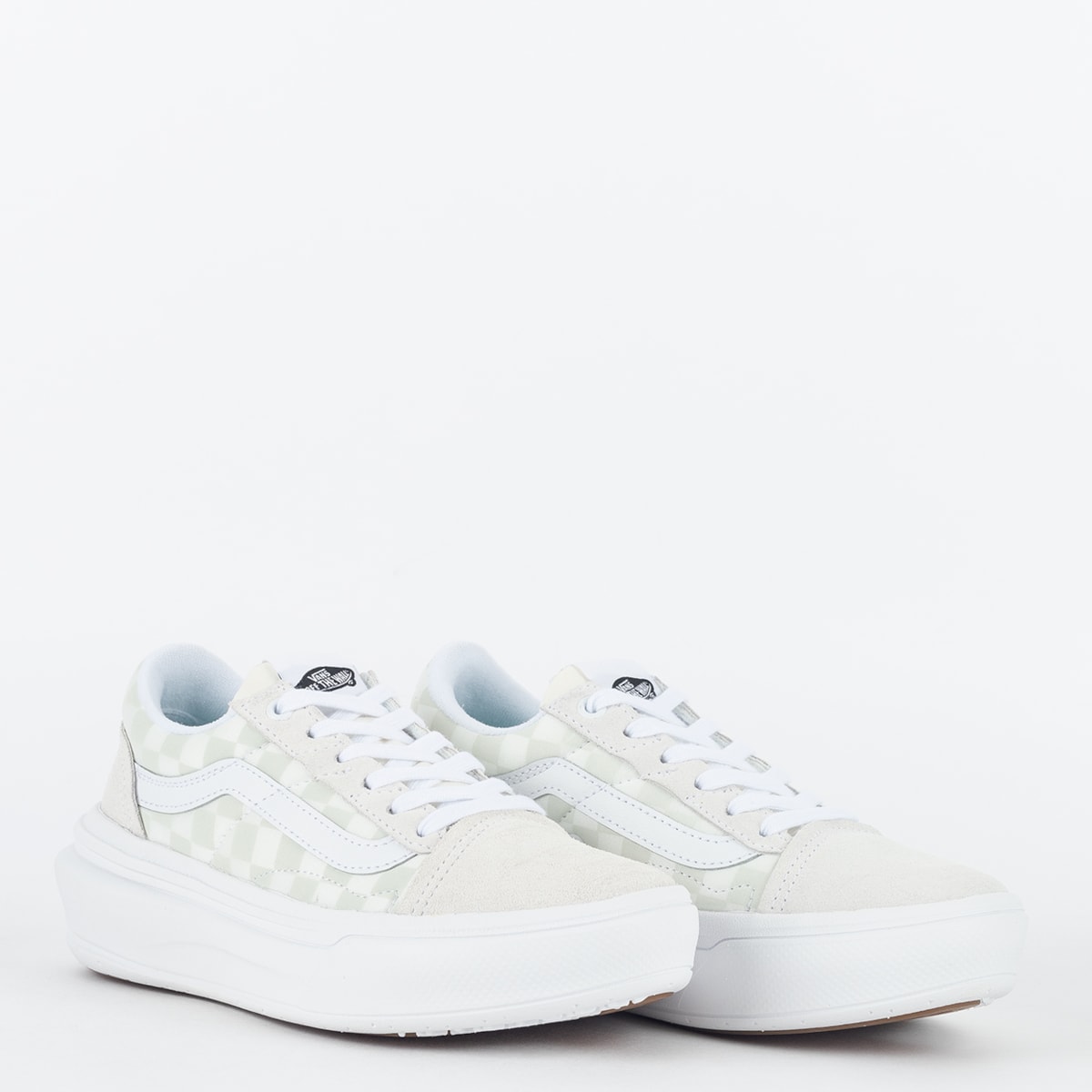 Skool Platform Checkerboard Tênis Vans Old Skool Lite