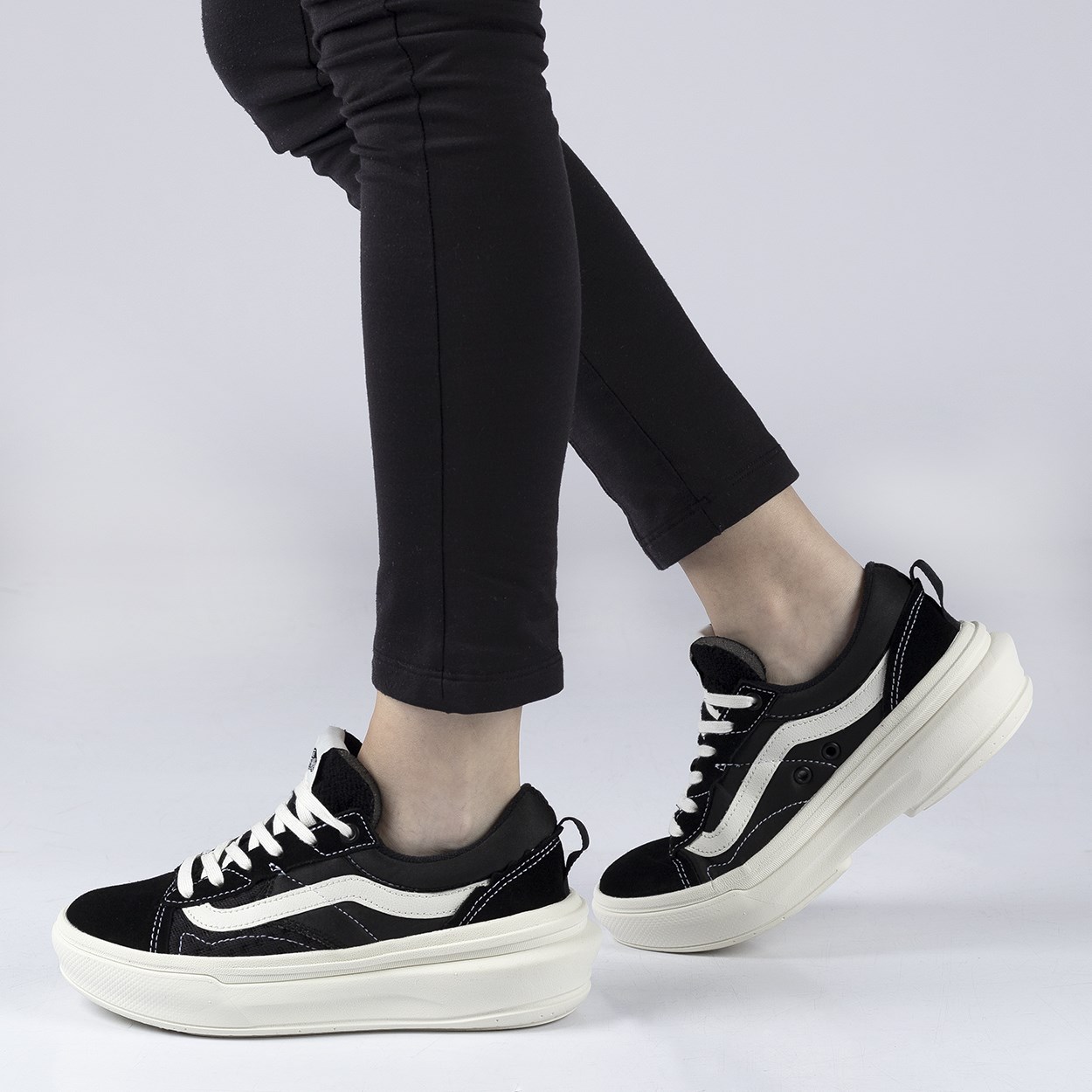 Vans old shop skool altas plataforma