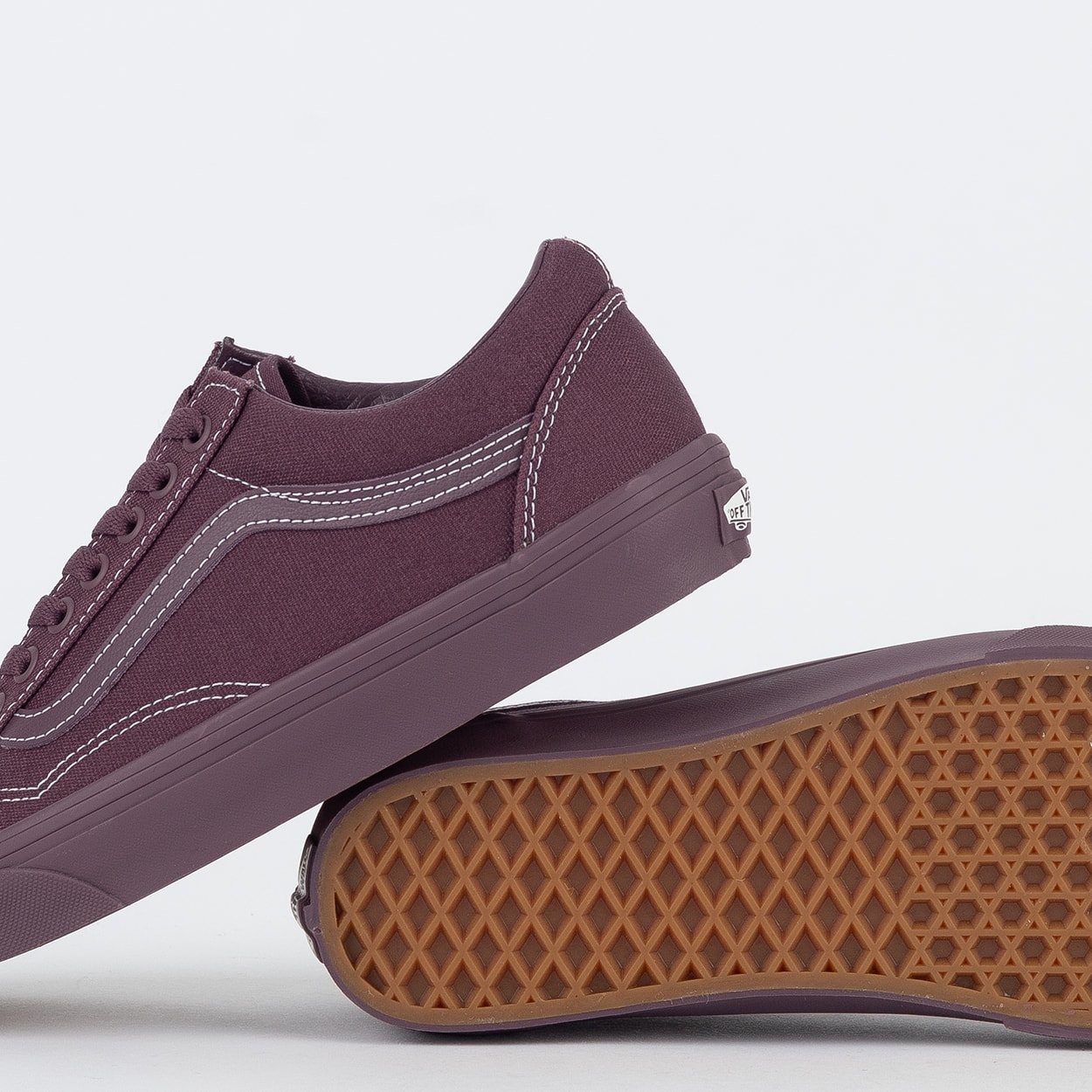 Tênis Vans Old Skool Pastel Mono Plum Wine VN000CT8DSB Tênis Vans Old Skool Pastel Mono Plum Wine VN000CT8DSB