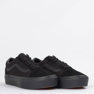 Tênis Vans Old Skool Platform Black Black VN0A3B3UBKA