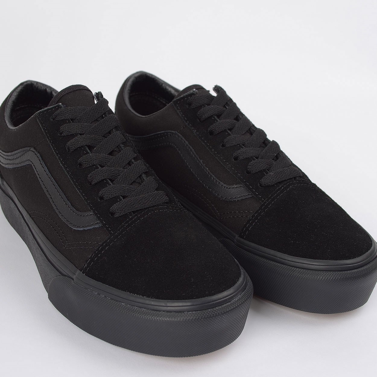 Tênis vans old skool sales platform preto