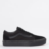 Tênis Vans Old Skool Platform Black Black VN0A3B3UBKA
