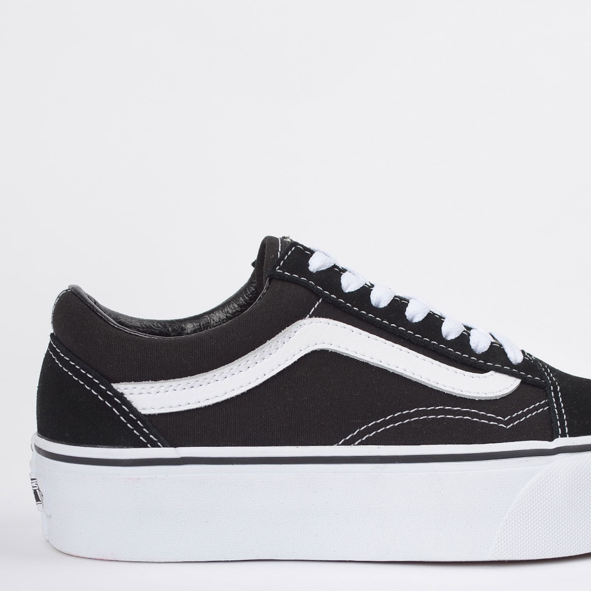 Tênis Vans Old Skool Platform Black White VN0A3B3UY28