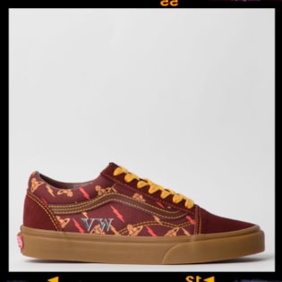 Tênis Vans Old Skool Vivienne Westwood Thunderbolt Orbs Gum VN0A4BV5VZP Tênis Vans Old Skool Vivienne Westwood Thunderbolt Orbs Gum VN0A4BV5VZP