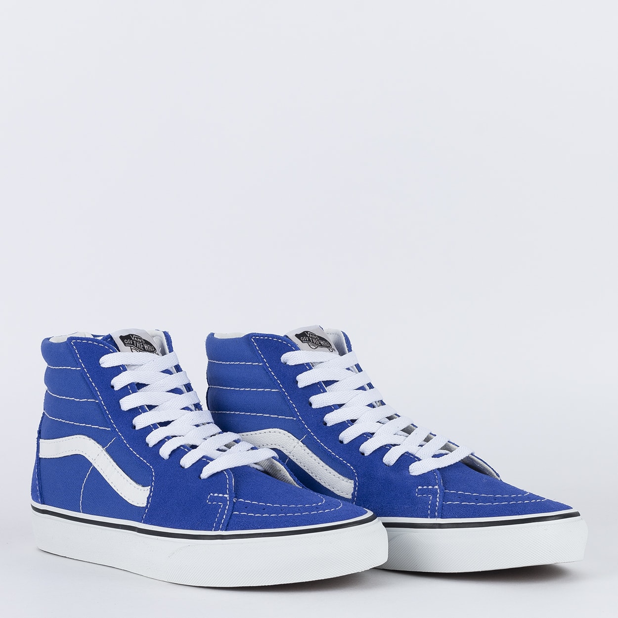 Tenis vans cano alto hotsell azul oscuro