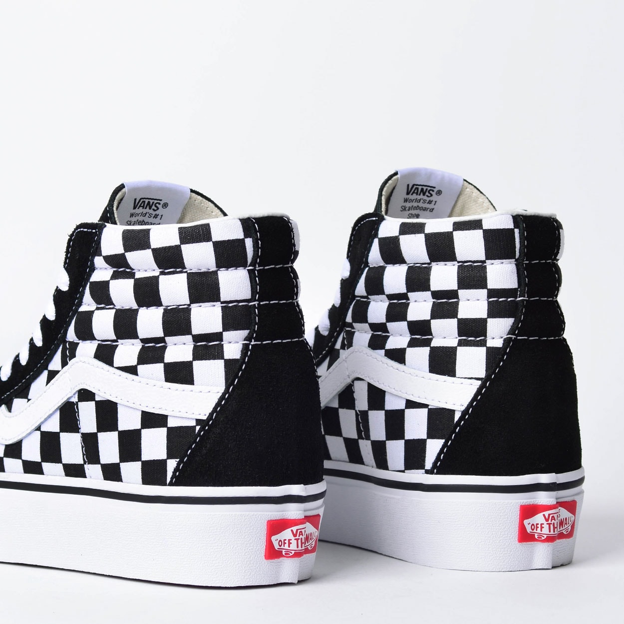 Tênis Vans Sk8 Hi Platform 2.0 Checkerboard VN0A3TKNQXH | Vans