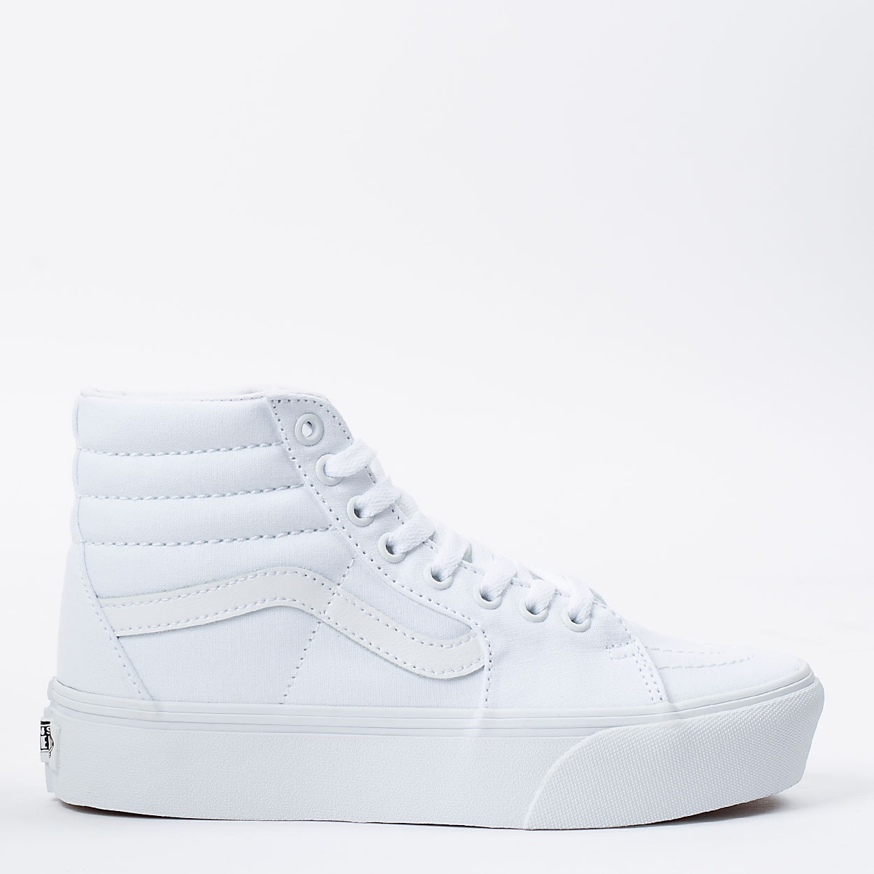 Vans plataforma sale branco