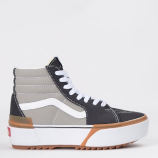 Tênis Vans Sk8 Hi Stacked Drizzle True White VN0A4BTWIYP Tênis Vans Sk8 Hi Stacked Drizzle True White VN0A4BTWIYP