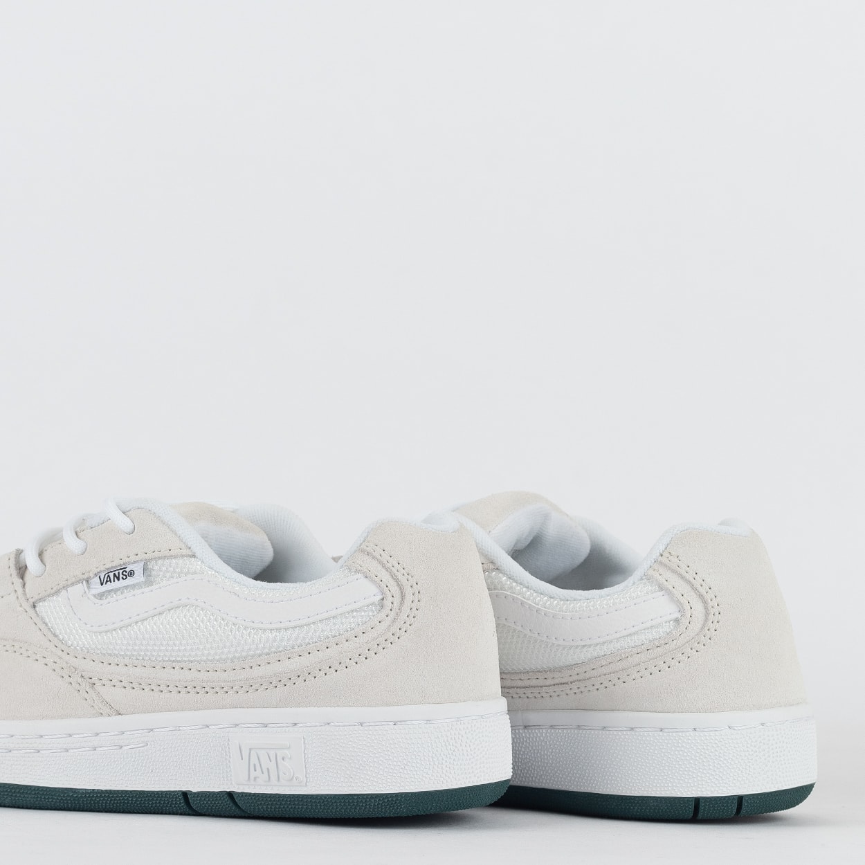 vallad サーマル　M ホワイト Tênis Vans Speed WS Pop Sole White Green VN000D88WGR