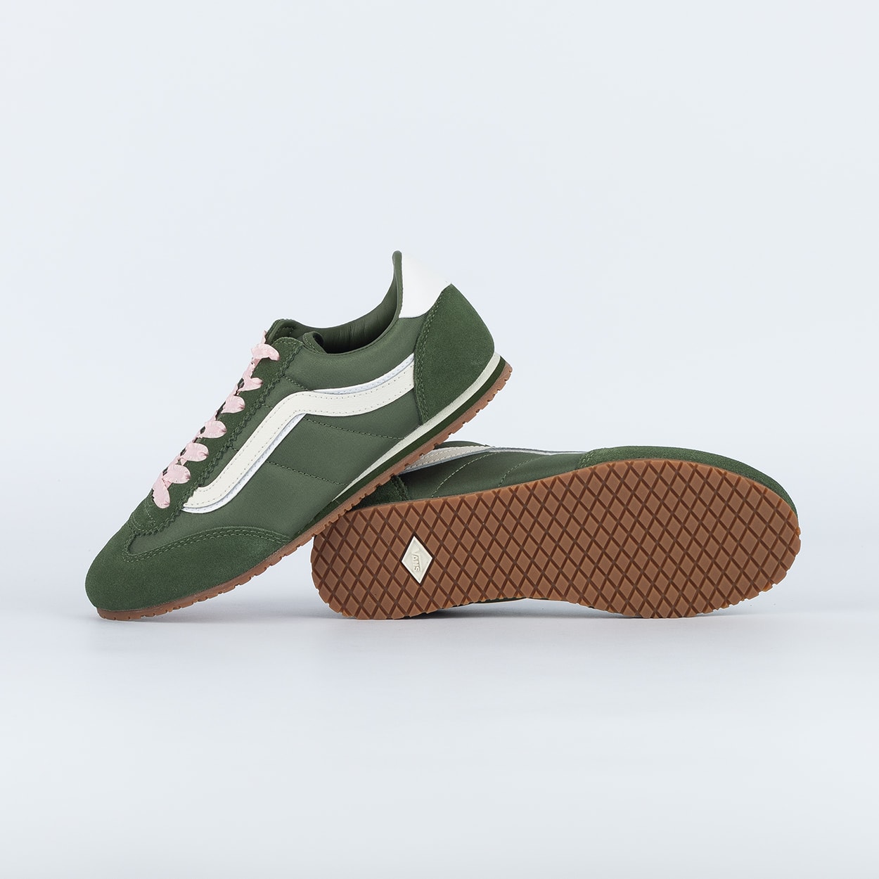 Tênis Vans Super Lowpro Lace Green Pink VN000D83BOC