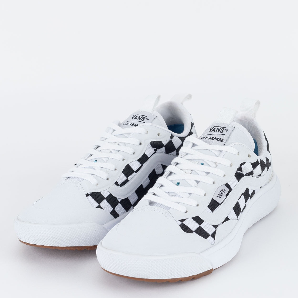 Tênis Vans Ultrarange EXO Checkerboard True White Black VN0A4U1K27I