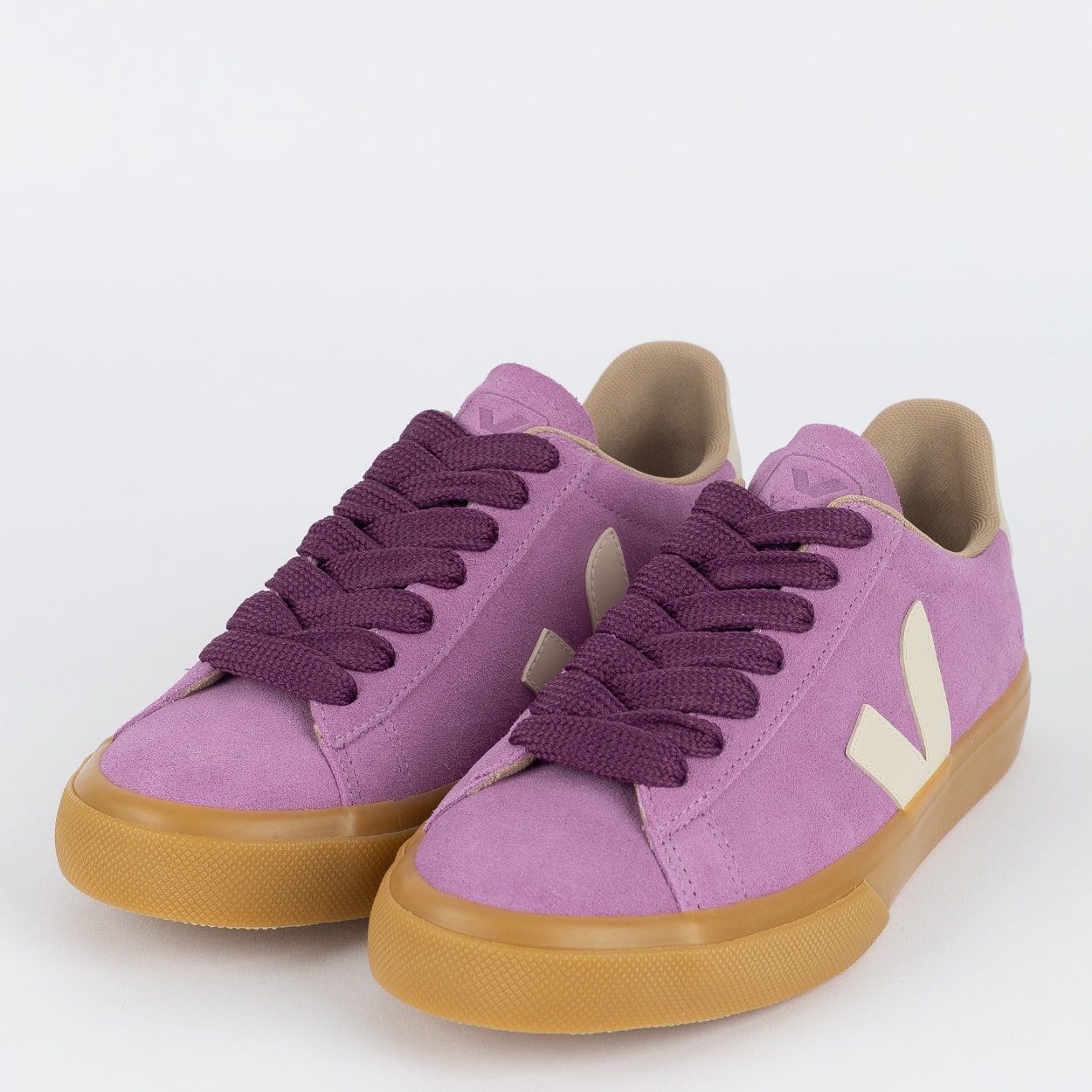 Tênis Veja Campo Bold Suede Mulberry Pierre CP0303691