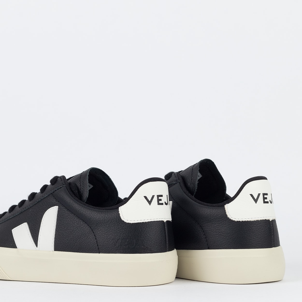 スニーカー VEJA CHROMEFREE CAMPO LEATHER SNEAKERS (CP0501215 BLACK) Veja Campo Chromefree Leather BlackWhite | Sneaker District COM
